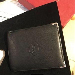 CARTIER MEN'S LEATHER WALLET